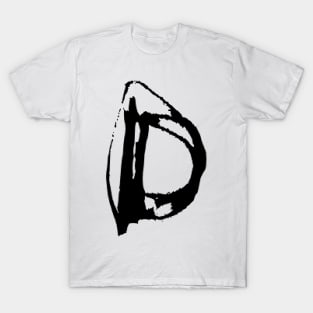 Dark and Gritty Letter G from the alphabet T-Shirt
